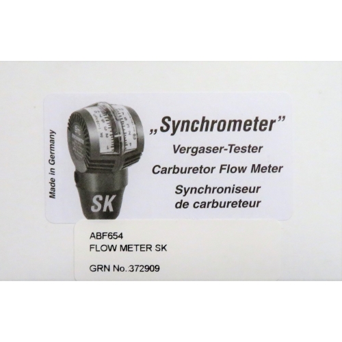 Air Flow Meter "SYNCHROMETER" Type SK suits 1.625 to 2,125 intake bores
